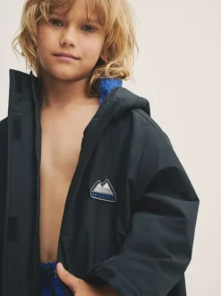 Superdry Black/Blue Changing Robe