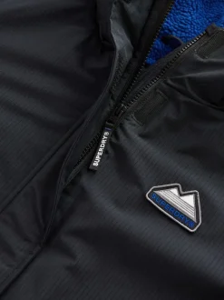 Superdry Black/Blue Changing Robe