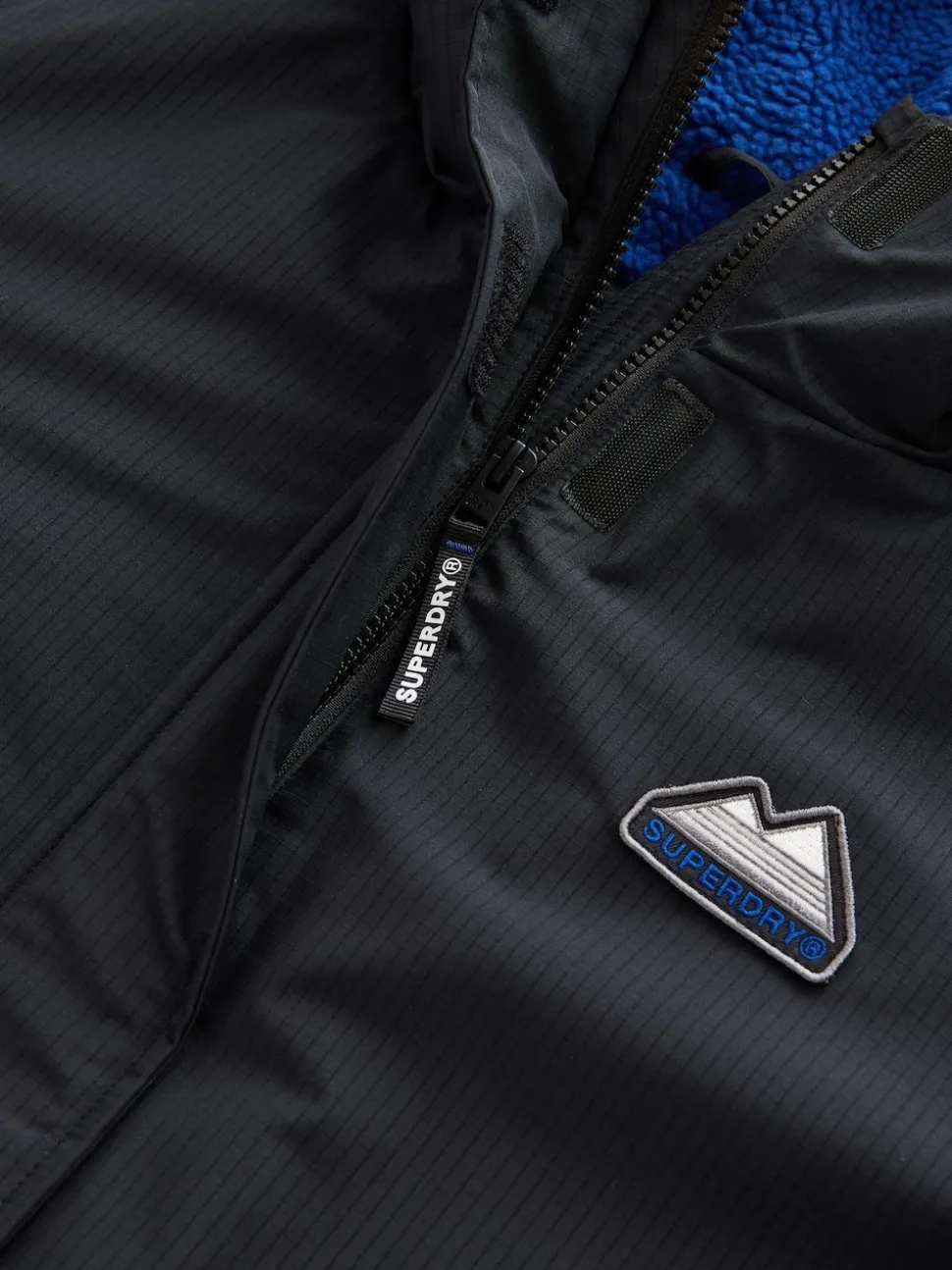 Superdry Black/Blue Changing Robe