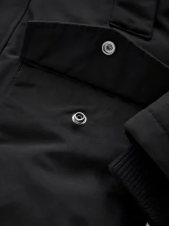 Superdry Black Everest Parka Coat