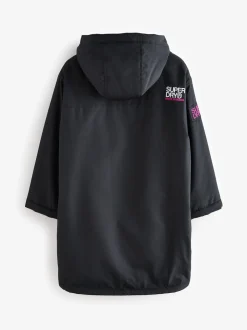 Superdry Black/Pink Changing Robe