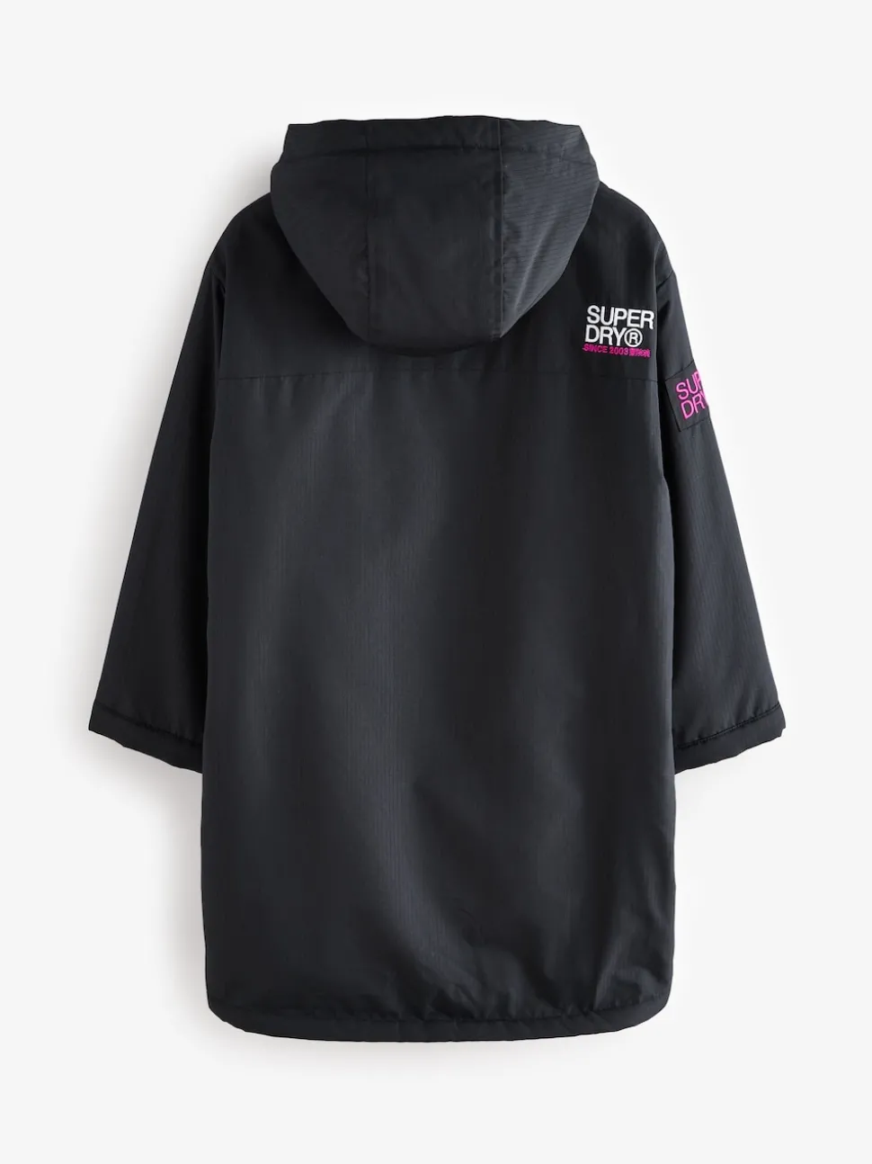 Superdry Black/Pink Changing Robe