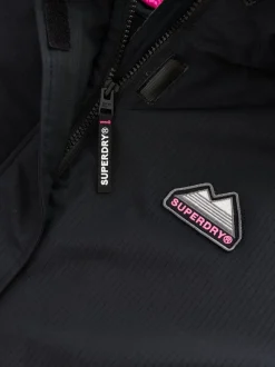 Superdry Black/Pink Changing Robe
