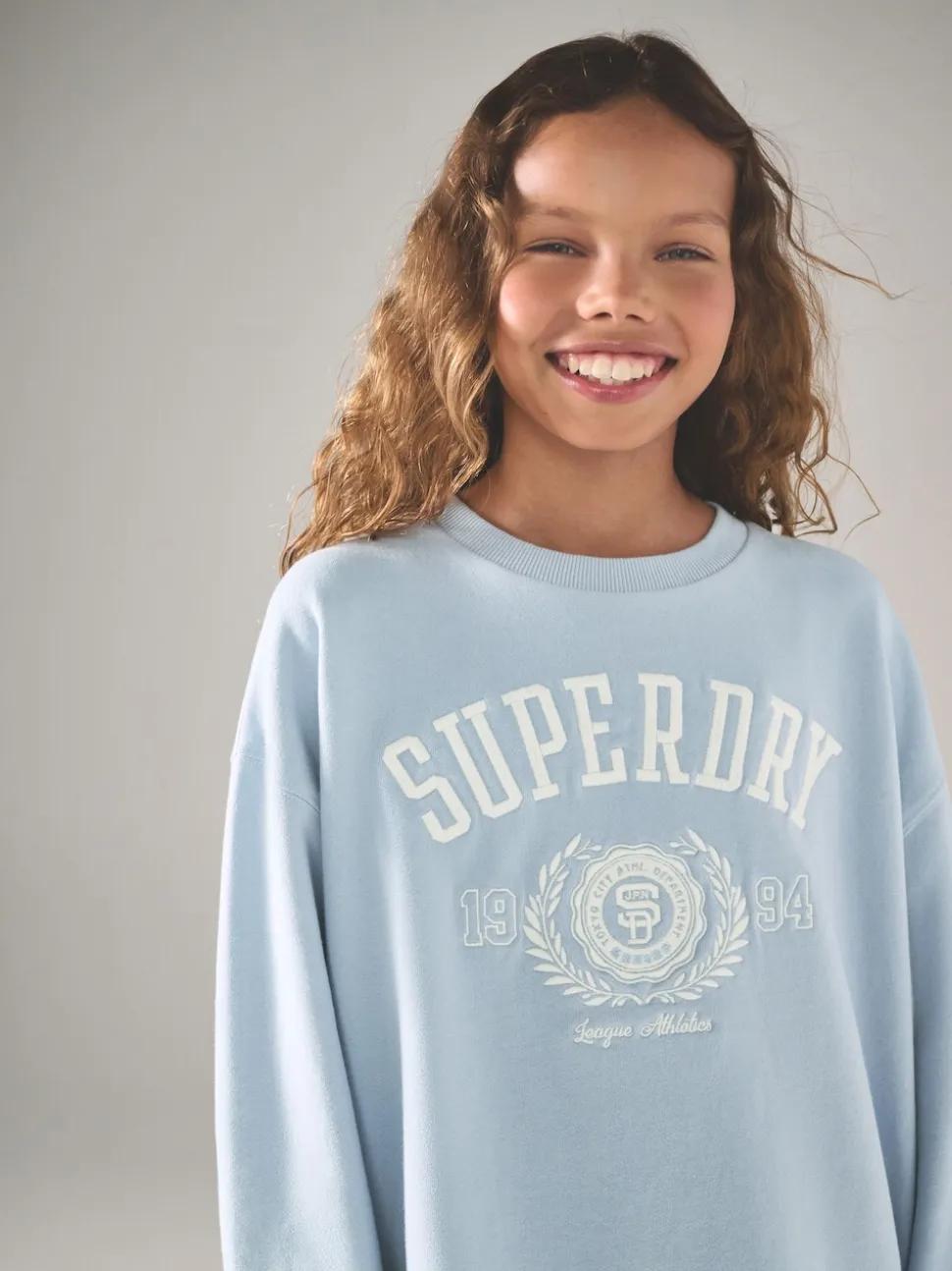 Superdry Blue White Leggings Set