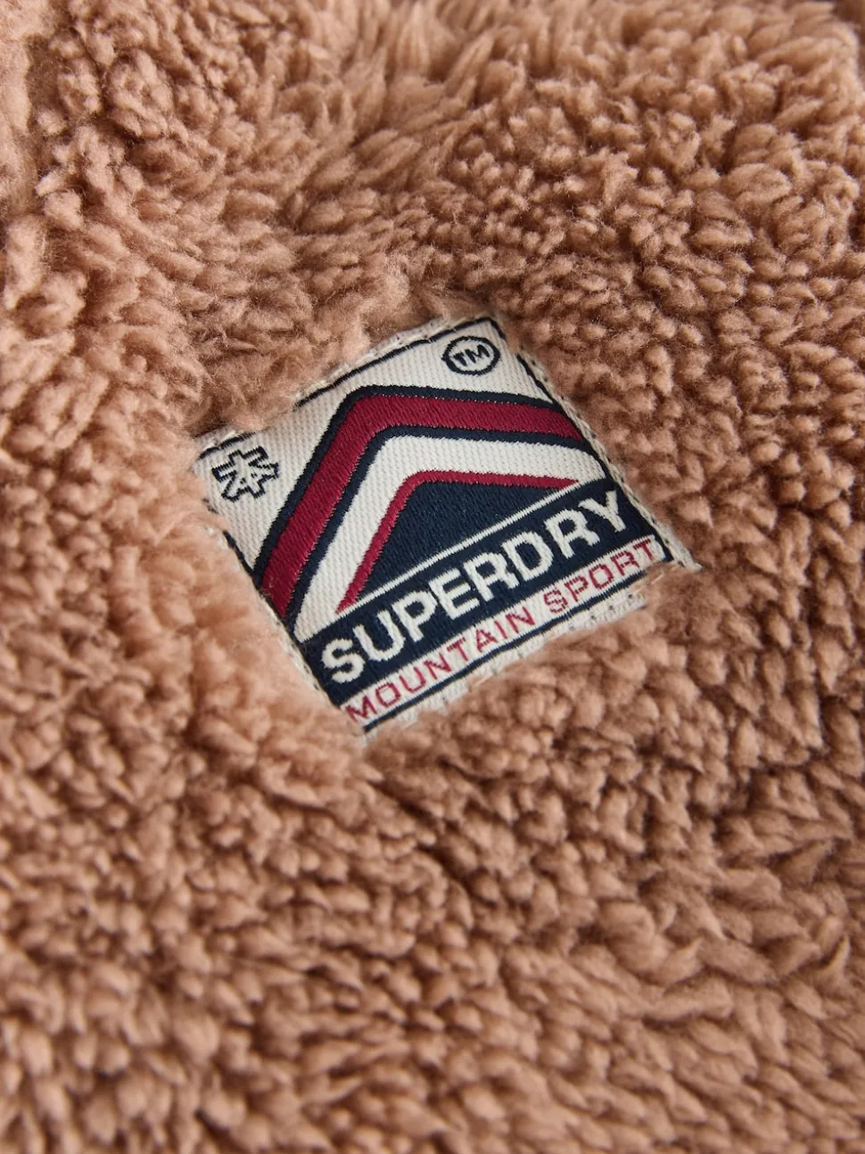 Superdry Brown Teddy Fleece Pramsuit