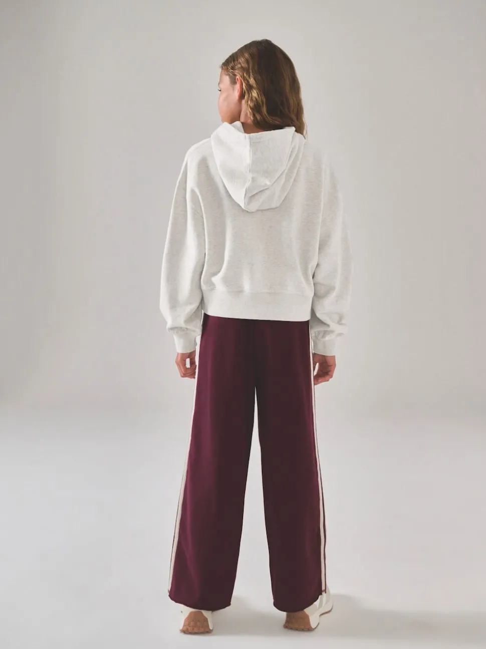 Superdry Burgundy Red Sweat Top & Joggers Set