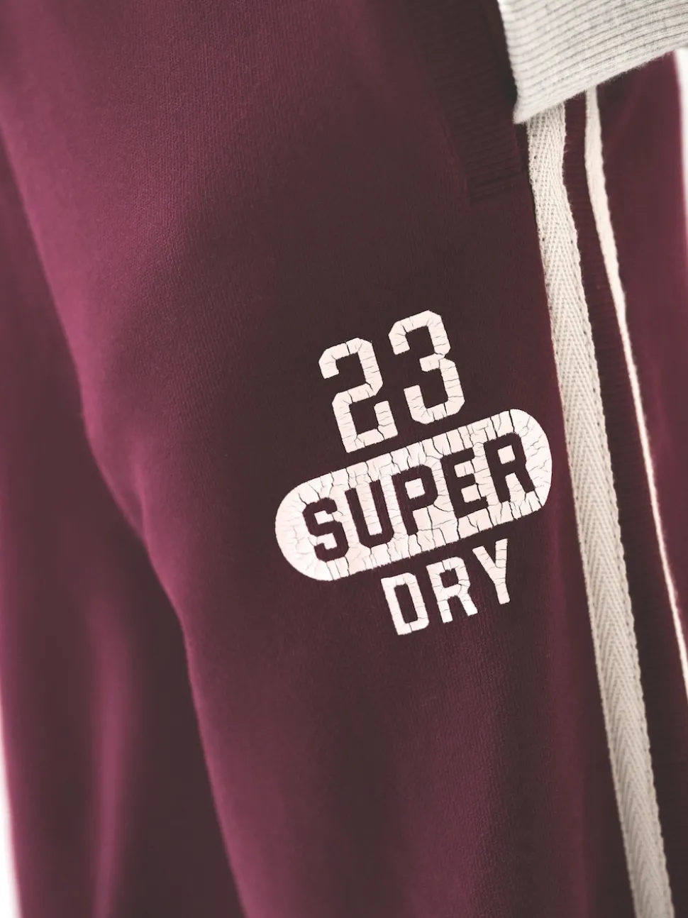 Superdry Burgundy Red Sweat Top & Joggers Set