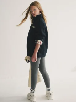 Superdry Charcoal Grey Leggings Set