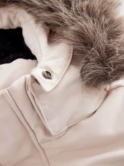 Superdry Cream Everest Parka Coat