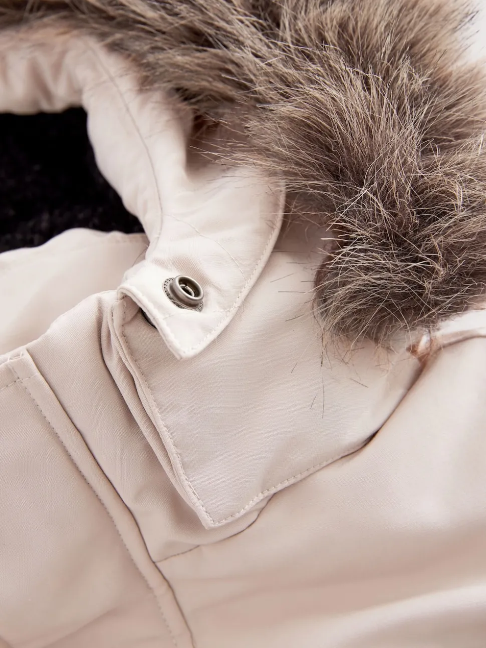 Superdry Cream Everest Parka Coat