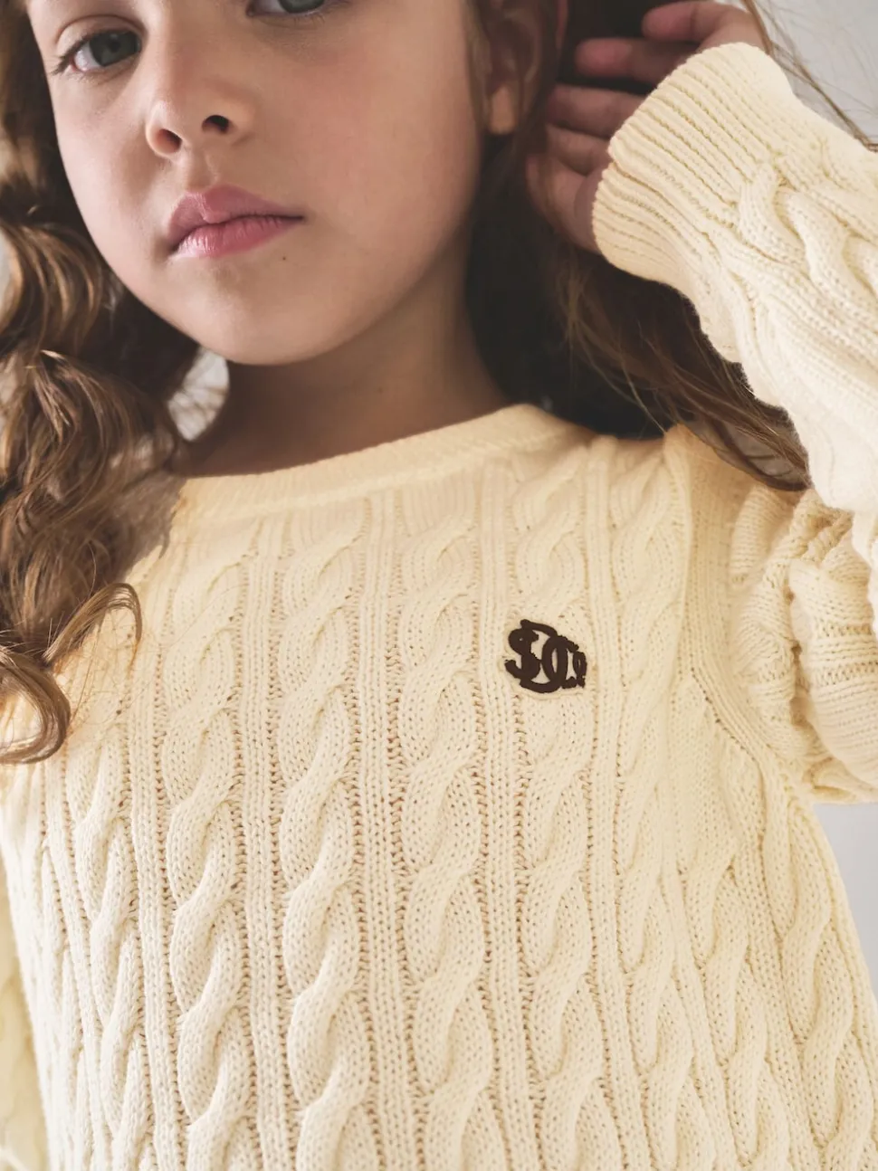 Superdry Cream Knit Dress