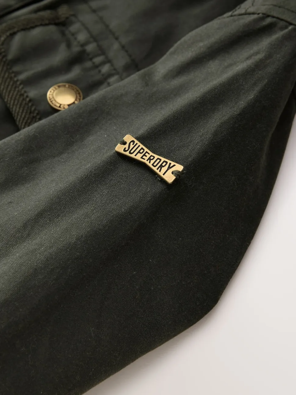 Superdry Green Wax Jacket