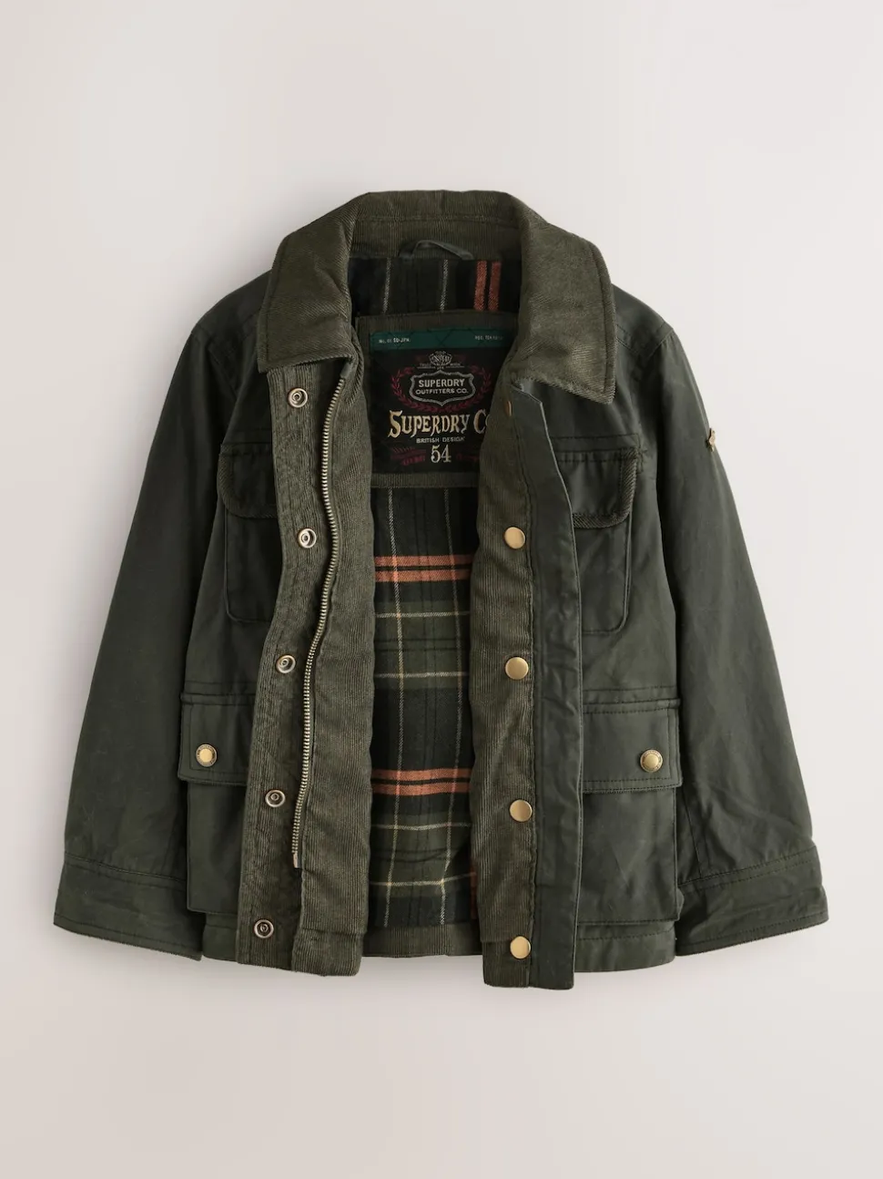 Superdry Green Wax Jacket