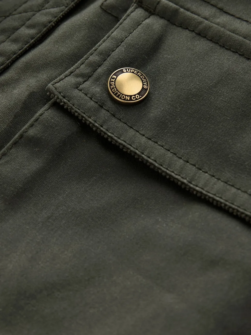 Superdry Green Wax Jacket