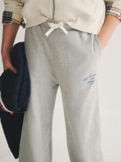 Superdry Grey/White Sweat Top & Joggers Set