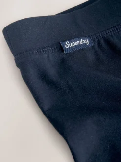 Superdry Lilac and Navy Leggings Set