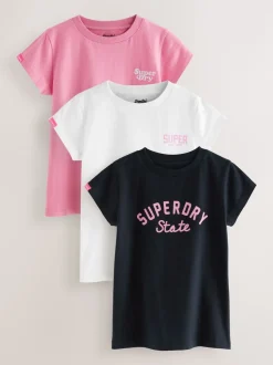Superdry Multi T-Shirts 3 Pack