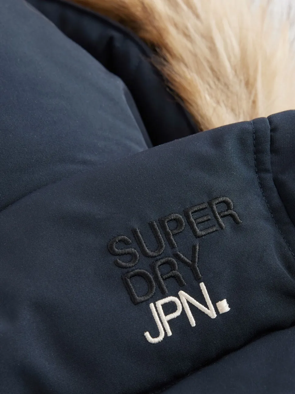 Superdry Navy Everest Bomber Coat