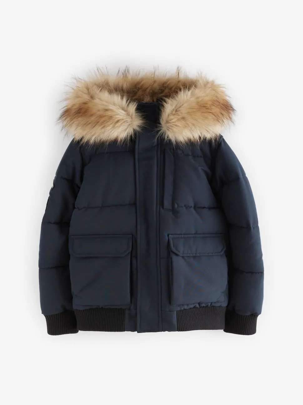 Superdry Navy Everest Bomber Coat
