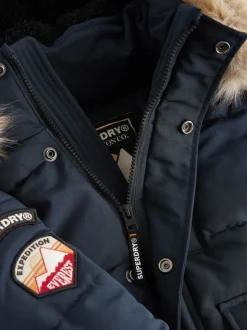 Superdry Navy Everest Bomber Coat