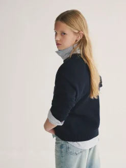 Superdry Navy Flag Knit Jumper