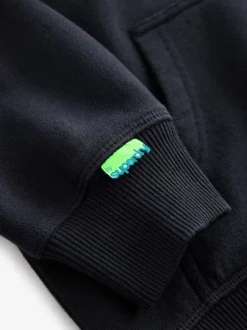 Superdry Navy Logo Hoodie