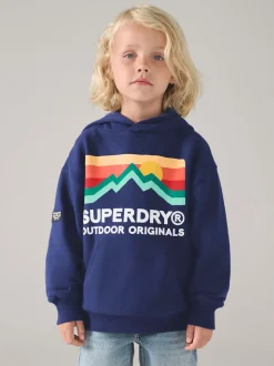 Superdry Navy Mix Hoodie