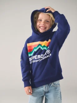 Superdry Navy Mix Hoodie