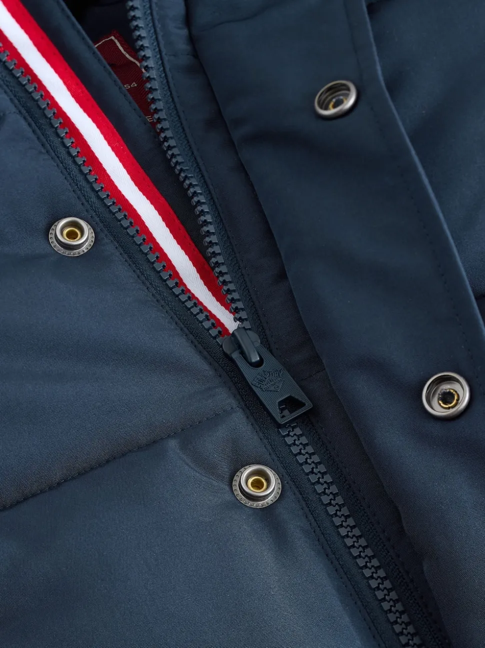 Superdry Navy Puffer Coat