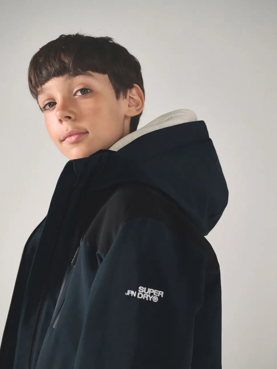 Superdry Navy Waterproof Jacket