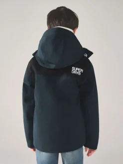 Superdry Navy Waterproof Jacket