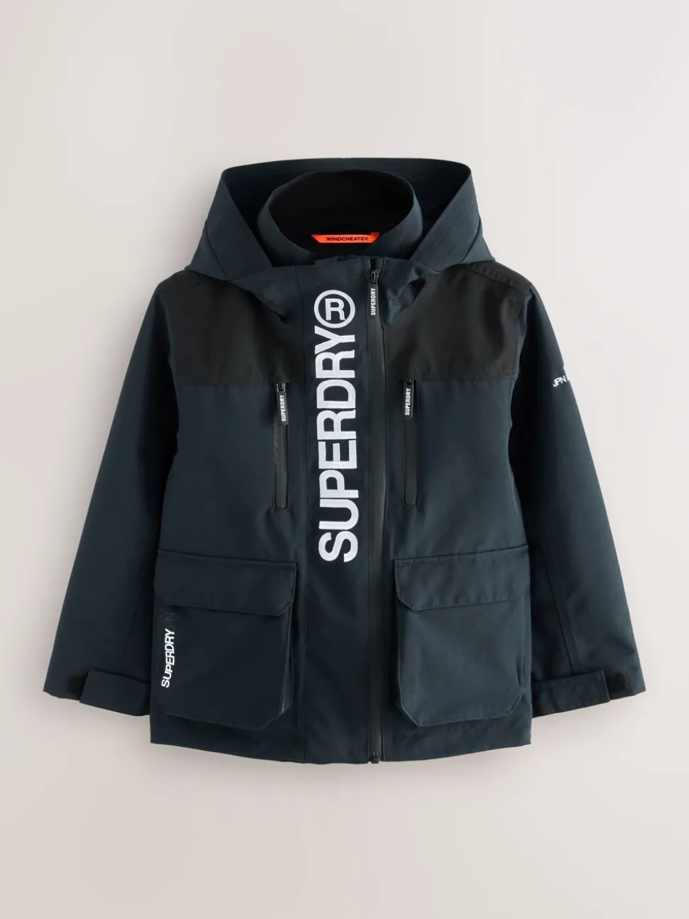 Superdry Navy Waterproof Jacket