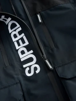 Superdry Navy Waterproof Jacket