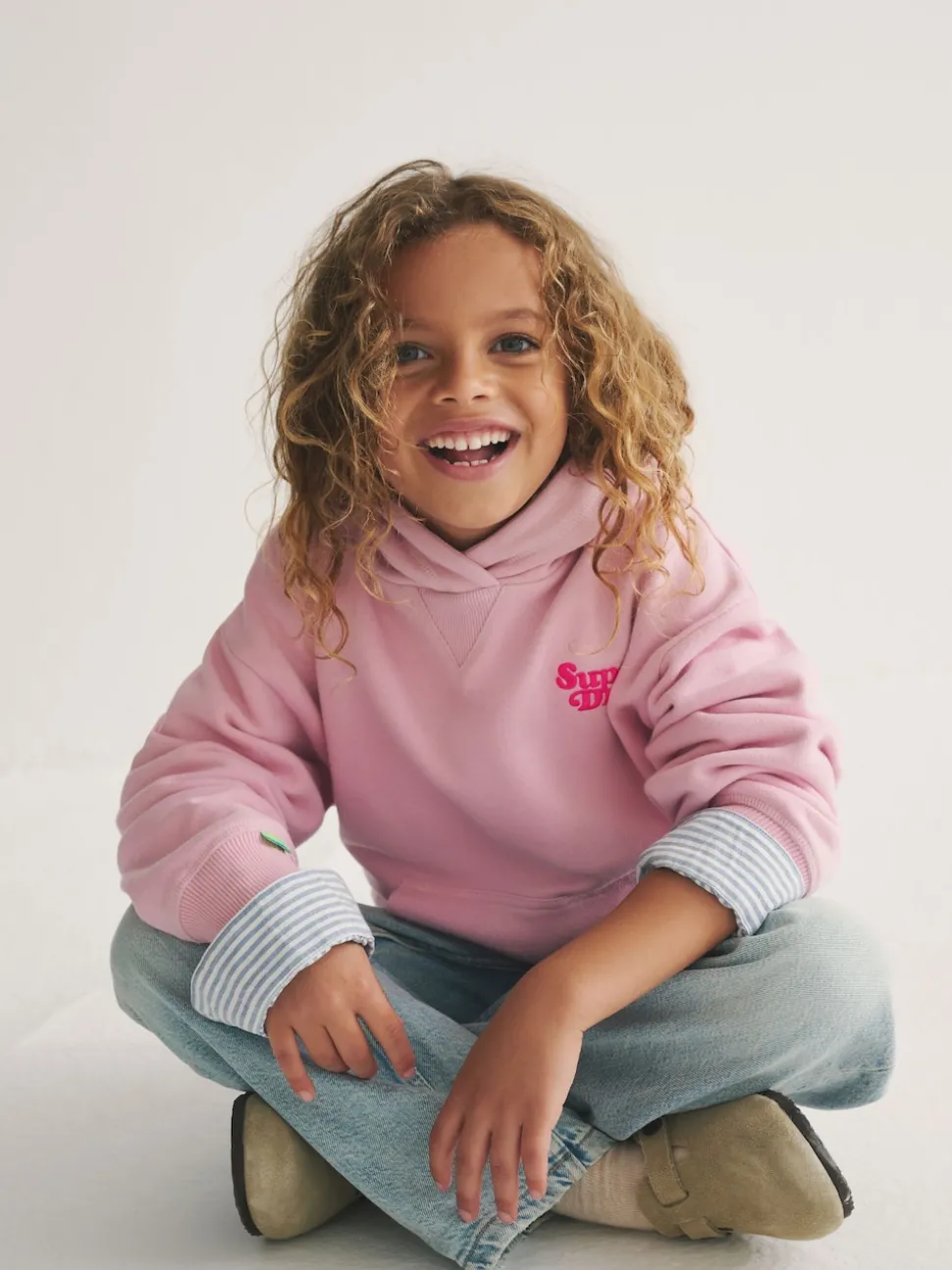 Superdry Pink Essentials Hoodie