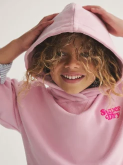 Superdry Pink Essentials Hoodie