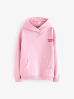 Superdry Pink Essentials Hoodie