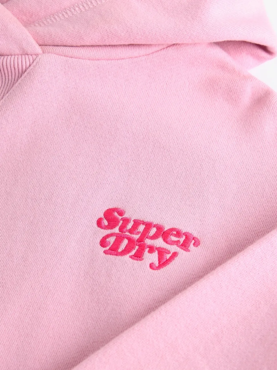 Superdry Pink Essentials Hoodie
