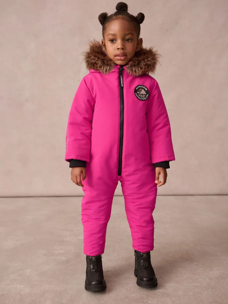 Superdry Pink Everest Snowsuit