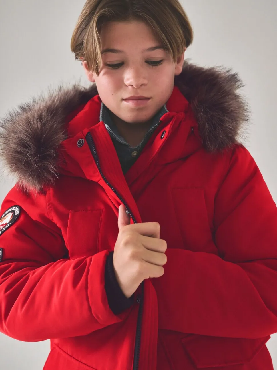 Superdry Red Everest Parka Coat