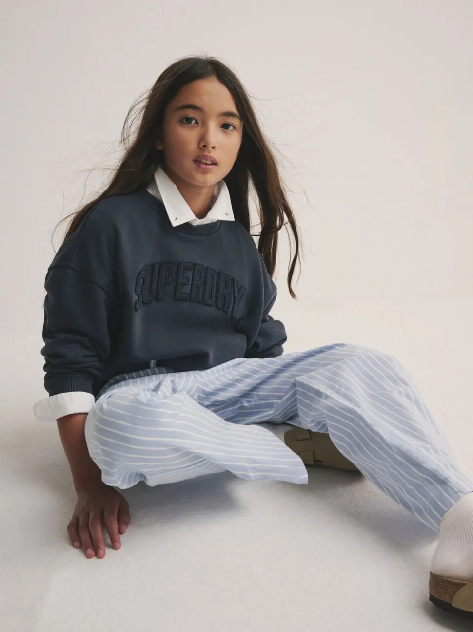 Superdry Washed Grey Sweatshirt