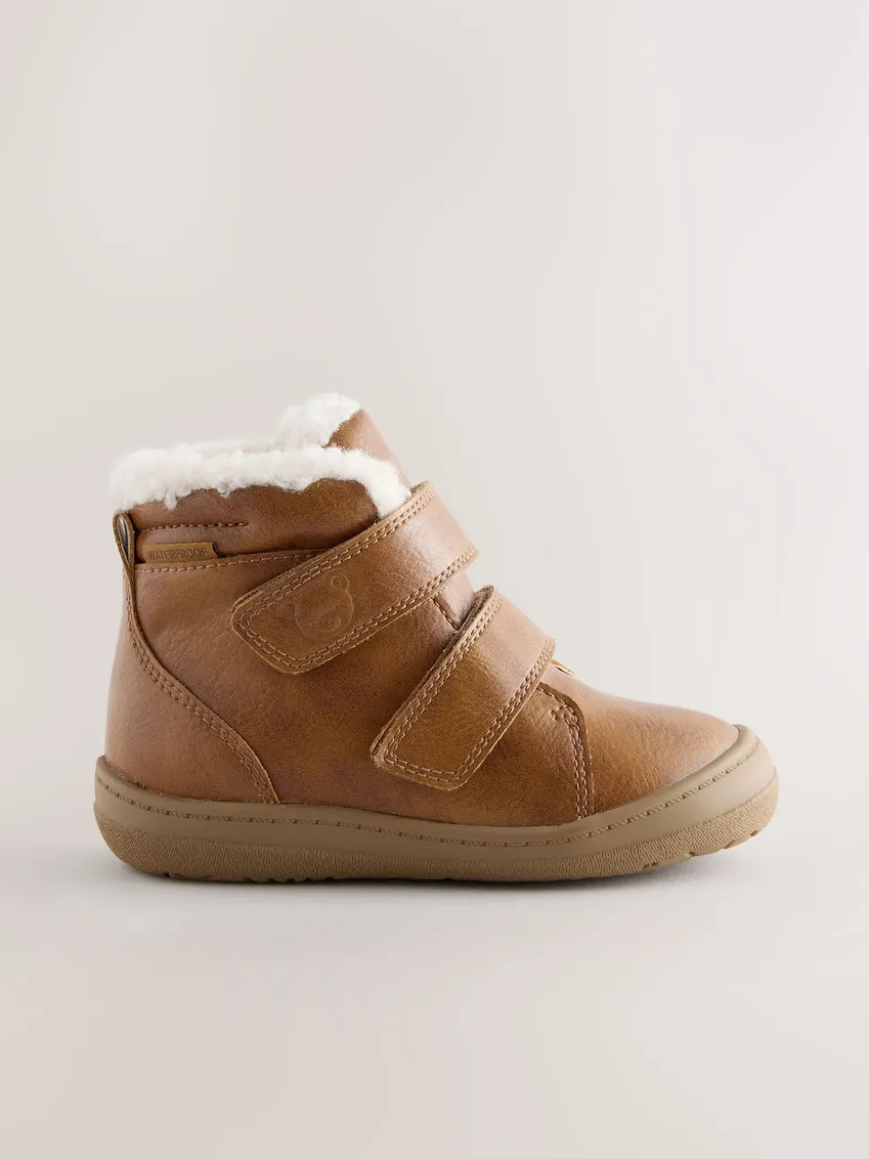 Tan Brown Waterproof Touch Fastening Boots