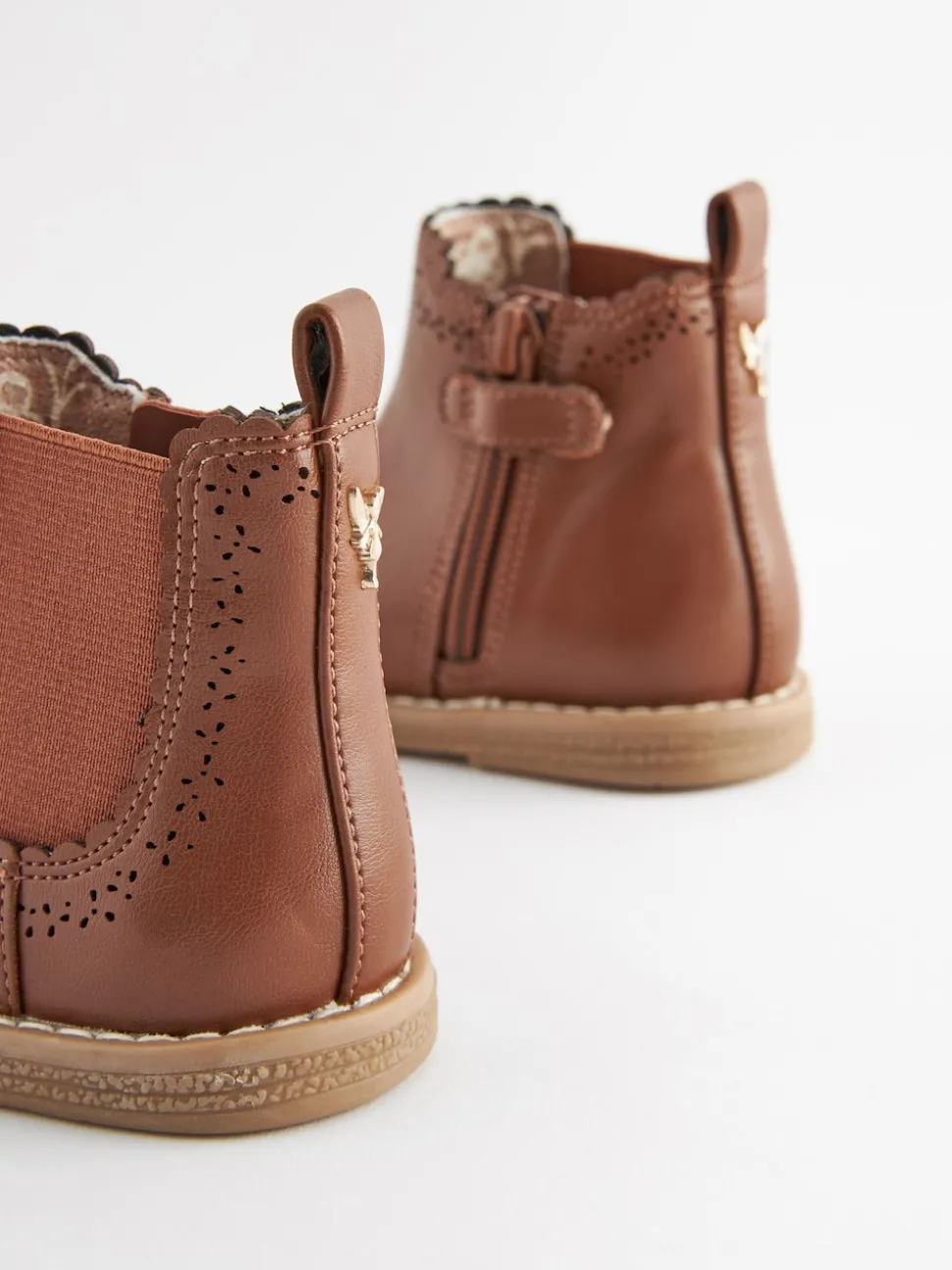 Tan Brown Standard Fit (F) Chelsea Ankle Boots