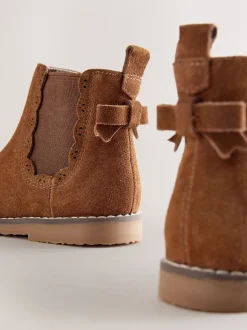 Tan Brown Standard Fit (F) Chelsea Ankle Boots