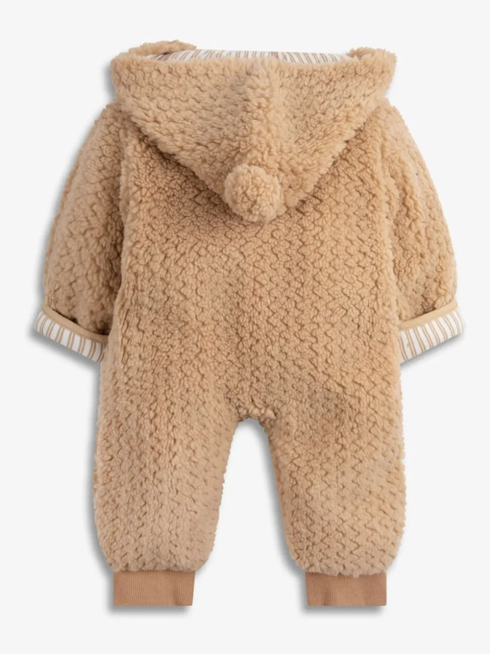 The Little Tailor Baby Chunky Sherpa Fleece Pramsuit