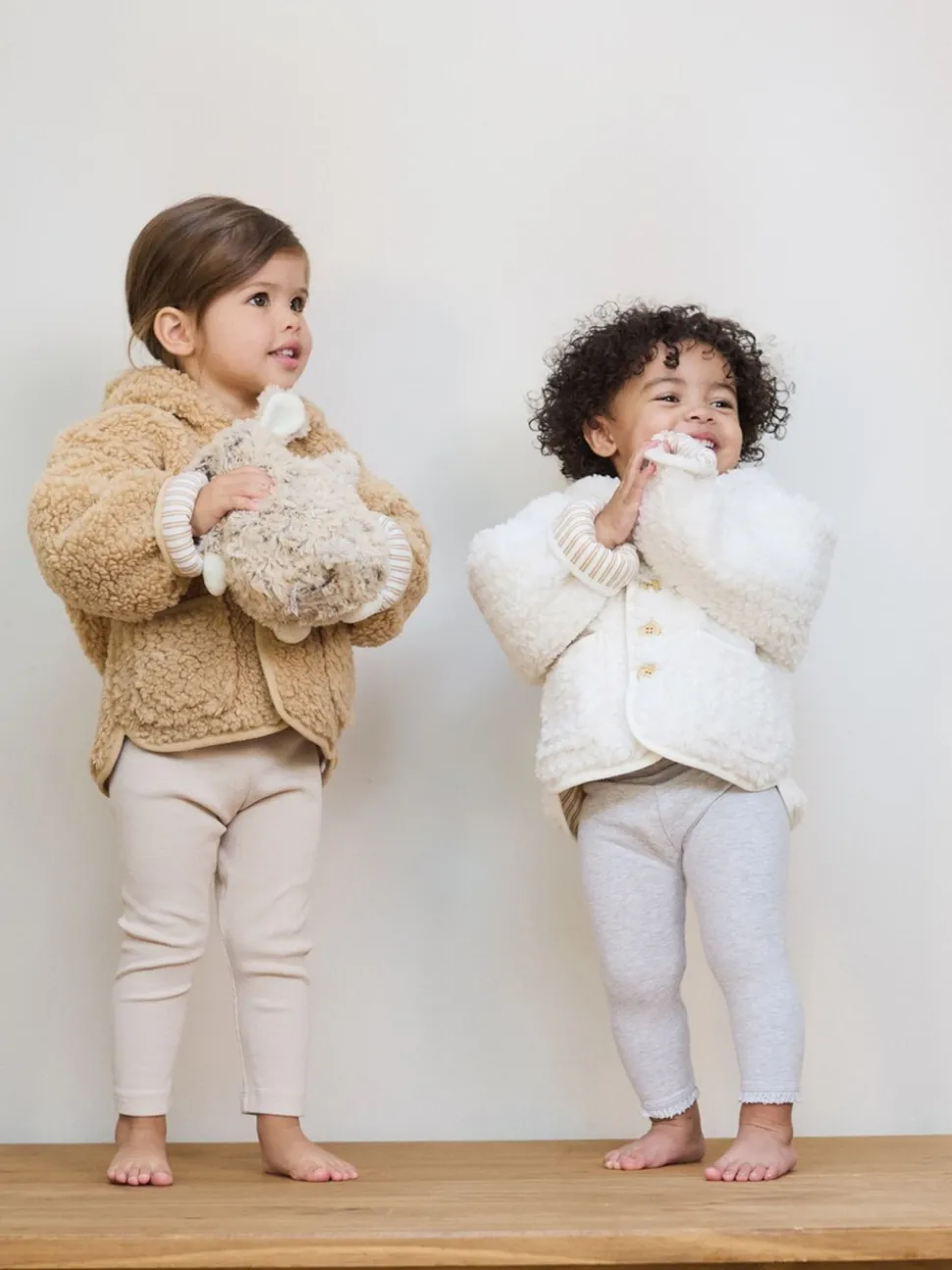 The Little Tailor Baby Chunky Sherpa Fleece Jacket