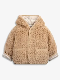 The Little Tailor Baby Chunky Sherpa Fleece Jacket