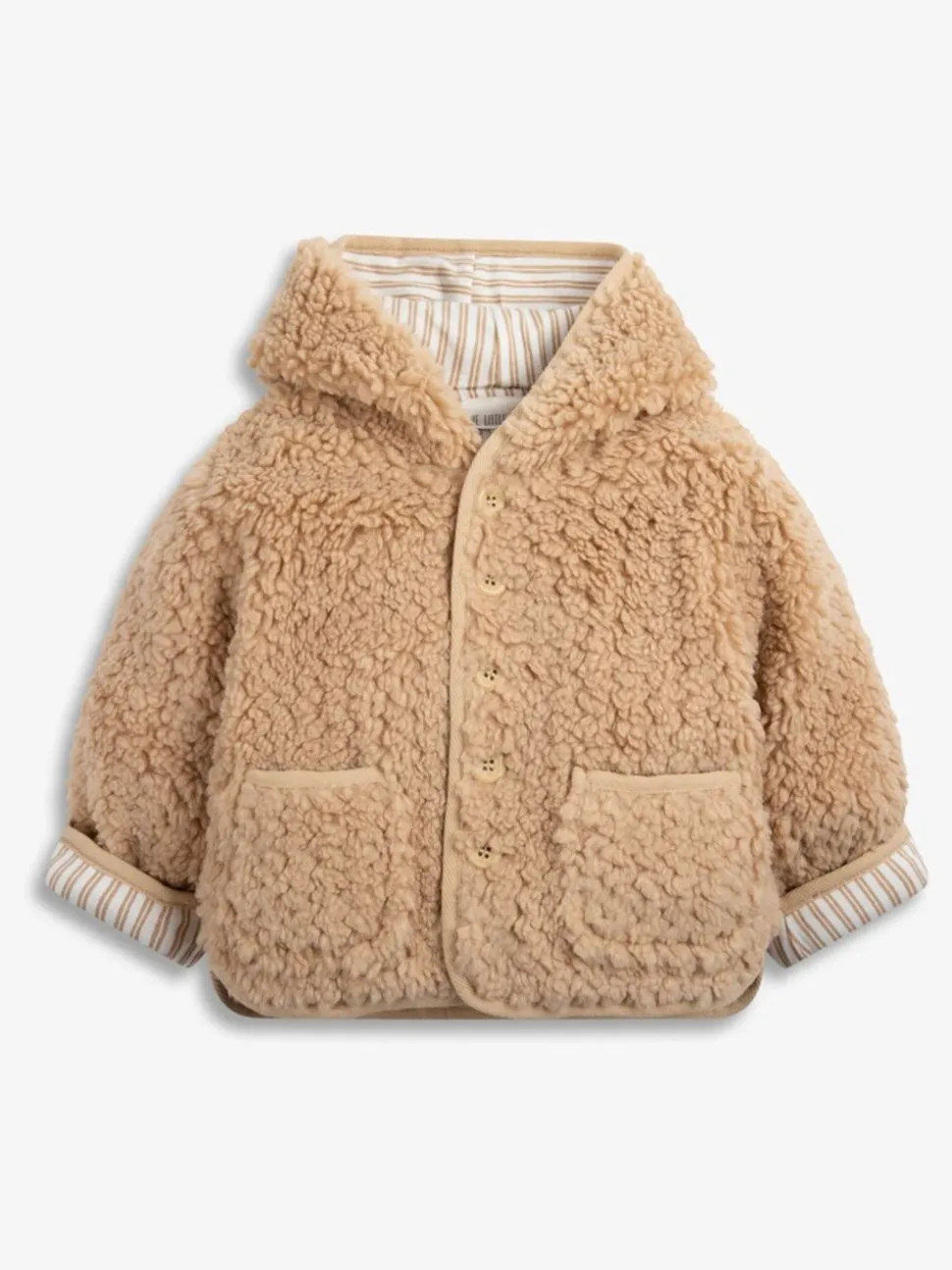The Little Tailor Baby Chunky Sherpa Fleece Jacket