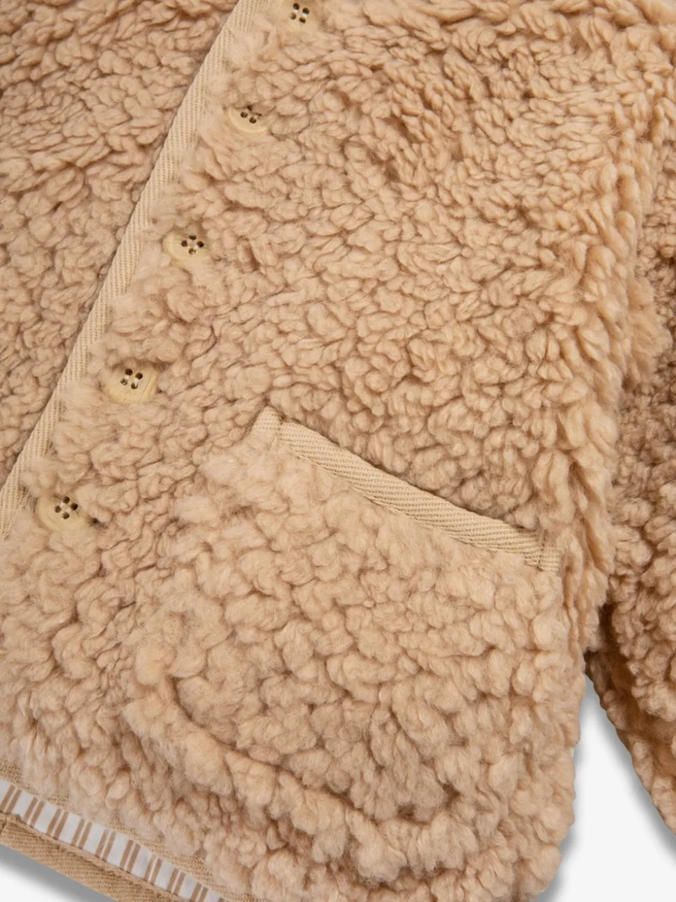The Little Tailor Baby Chunky Sherpa Fleece Jacket