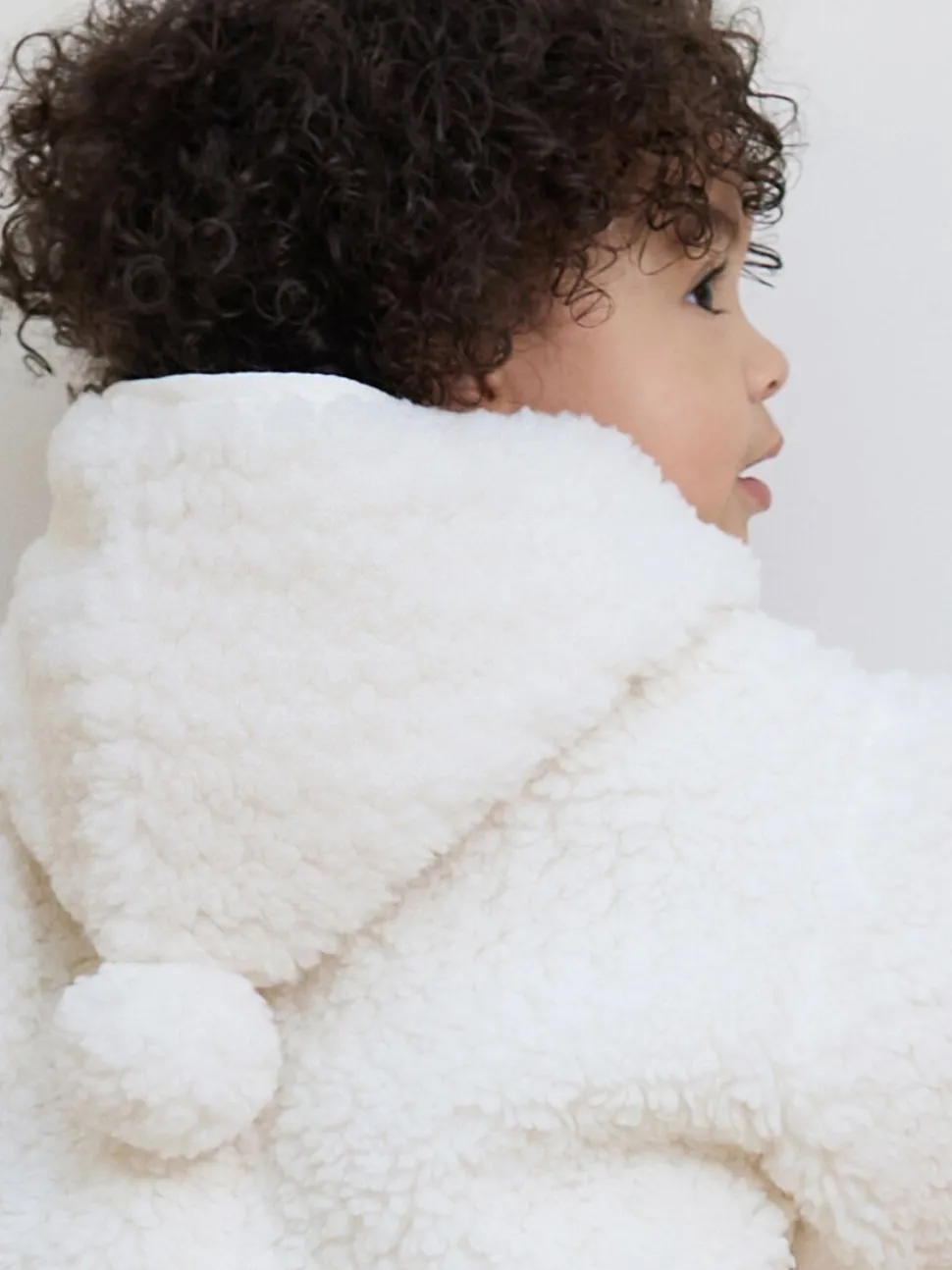 The Little Tailor Baby Chunky Sherpa Fleece Jacket