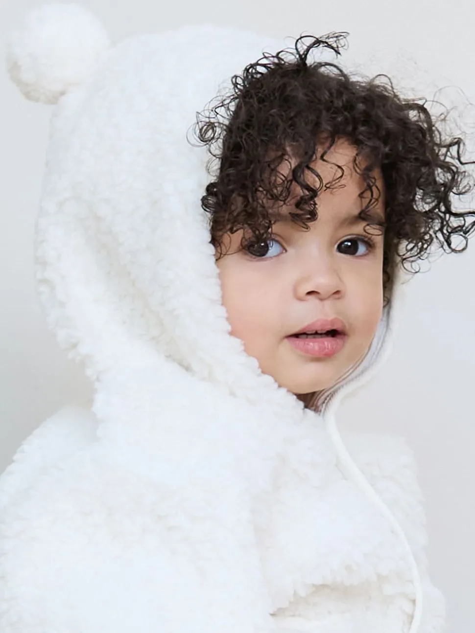 The Little Tailor Baby Chunky Sherpa Fleece Jacket